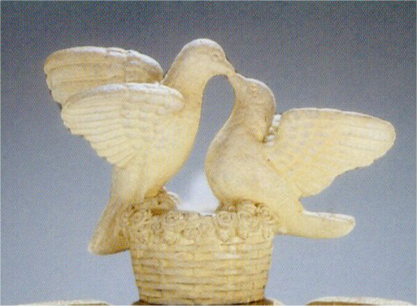 Doves Replacement Top Paloma Statue Water Feature Fountain Art